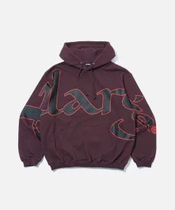 XLARGE Logo Hooded Sweatshirt – Burgundy