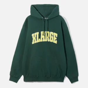 XLarge Chenille Logo Hooded Sweatshirt - Green