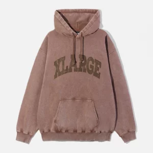 XLarge Dyed Collage Logo Hoodie - Brown