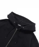 XLarge Lable Zip Hooded Sweatshirt