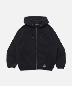XLarge Lable Zip Hooded Sweatshirt