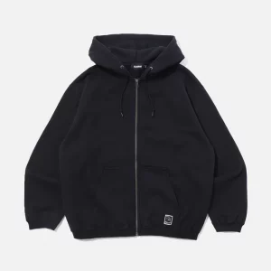 XLarge Lable Zip Hooded Sweatshirt