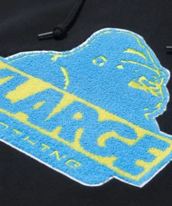 XLarge Old OG Colors Pullover Hooded Sweatshirt - Black - Detail
