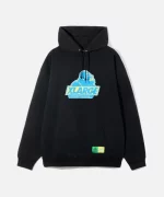 XLarge Old OG Colors Pullover Hooded Sweatshirt - Black - Front