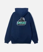 XLarge Slanted OG Zip Hooded Sweatshirt - Navy