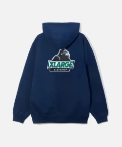 XLarge Slanted OG Zip Hooded Sweatshirt - Navy