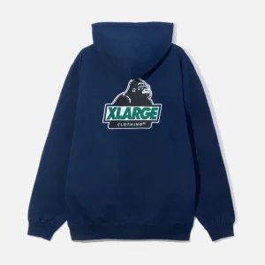 XLarge Slanted OG Zip Hooded Sweatshirt - Navy