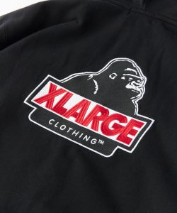 XLarge Slanted OG Zip Hooded Sweatshirt - Black