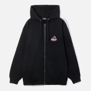 XLarge Slanted OG Zip Hooded Sweatshirt - Black