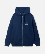 XLarge Slanted OG Zip Hooded Sweatshirt - Navy