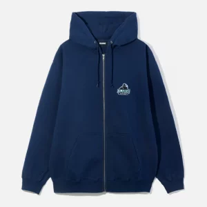 XLarge Slanted OG Zip Hooded Sweatshirt - Navy