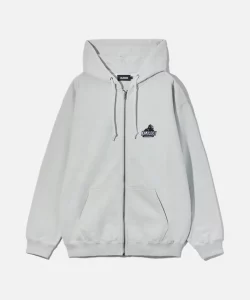 XLarge Slanted OG Zip Hooded Sweatshirt - Grey