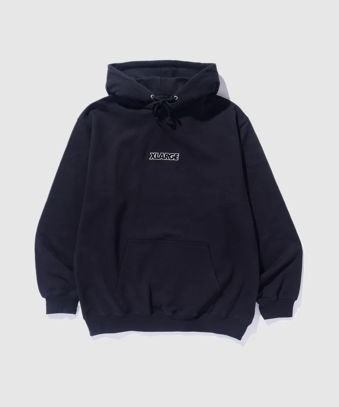 XLarge Standard Logo Pullover Hoodie - Black XLarge Standard Logo Pullover Hoodie - Black