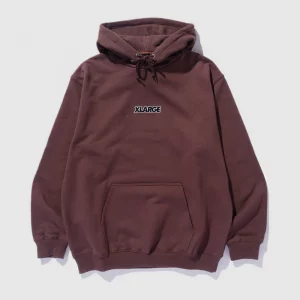 XLarge Standard Logo Pullover Hoodie - Burgundy