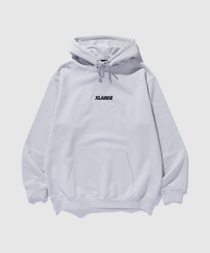 XLarge Standard Logo Pullover Hoodie - White - Front XLarge Standard Logo Pullover Hoodie - White