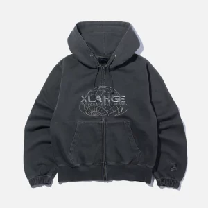 XLarge Worlds Largest Brand Slim Zip Hooded Sweatshirt