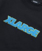 XLarge Standard Logo Colors Crewneck - Black