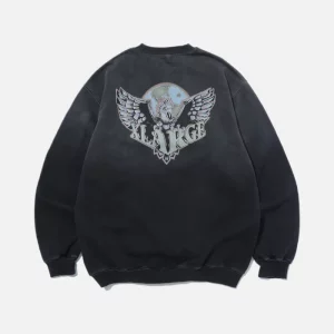 XLarge Eagle Wings To The World Sweatshirt