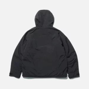 XLarge Hooded Puffer Jacket - Black - Back