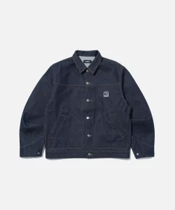 XLarge Lable Denim Jacket - Front