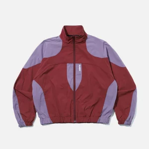 XLarge Nu Age Track Jacket - Burgundy