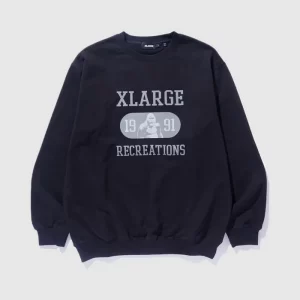 XLarge Recreations Crewneck Sweatshirt - Black