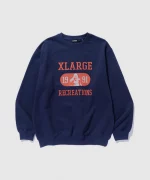 XLarge Recreations Crewneck Sweatshirt - Navy